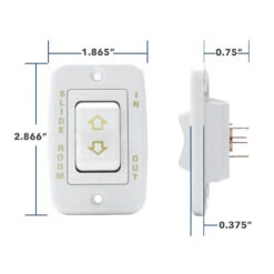 RV Slide Out Switch White 20 Amp Continuous 40 Amp Peak 4 Wire 15 RV Slide Out Switch White 20 Amp Continuous 40 Amp Peak 4 Wire -Auto Parts Shop american technology rv slide out switch white 20 amp continuous 40 amp peak 4 wire 37949.1642096905
