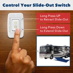 RV Slide Out Switch White 20 Amp Continuous 40 Amp Peak 4 Wire 22 RV Slide Out Switch White 20 Amp Continuous 40 Amp Peak 4 Wire -Auto Parts Shop american technology rv slide out switch white 20 amp continuous 40 amp peak 4 wire 61268.1642094985