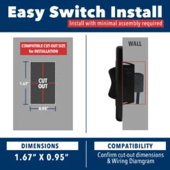 RV Slide Out Switch White 20 Amp Continuous 40 Amp Peak 5 Wire -Auto Parts Shop american technology rv slide out switch white 20 amp continuous 40 amp peak 5 wire 99596.1642095847