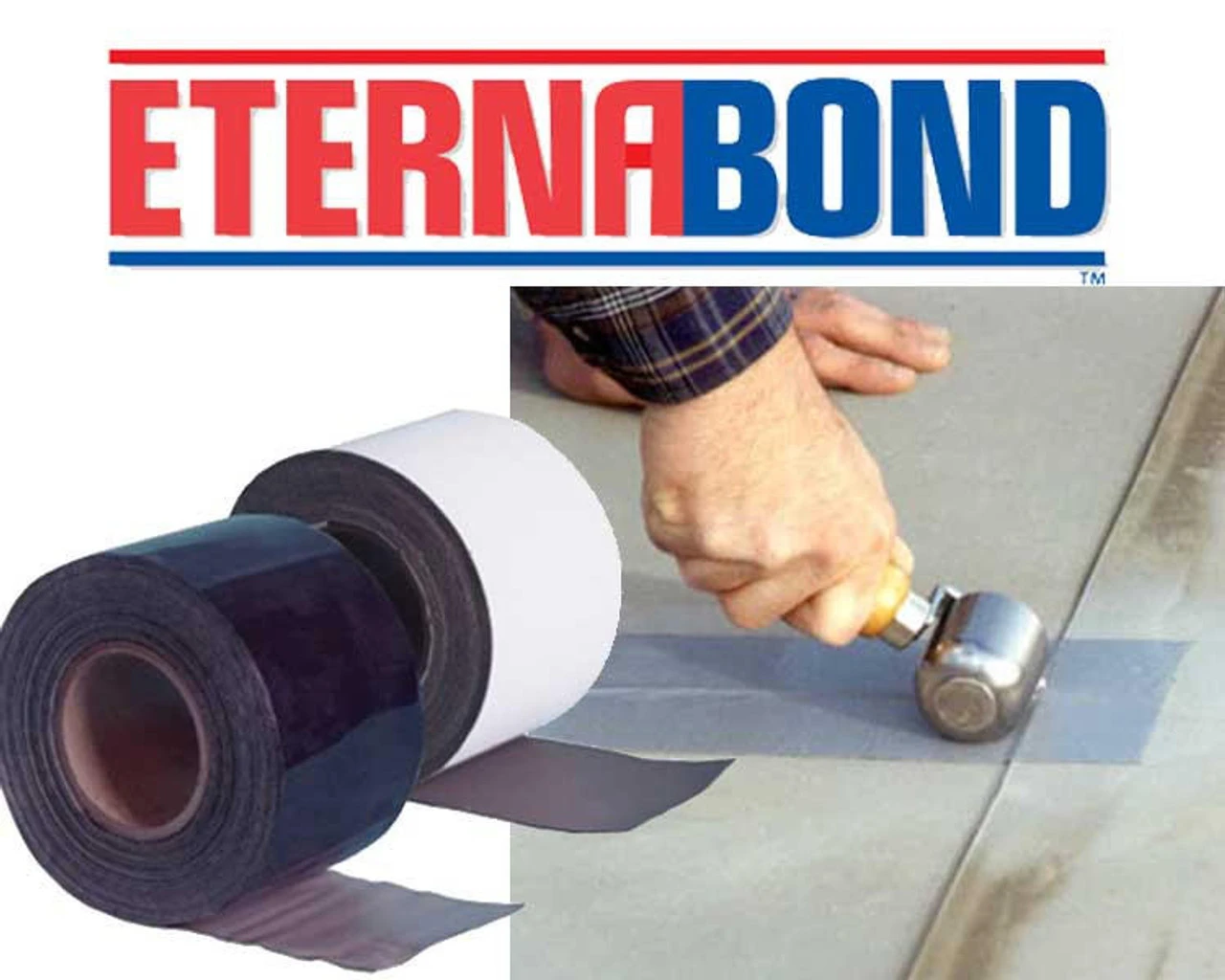 EternaBond RV Sealant Tape & Leak Repair Tape 4"x 50' Roll White Authentic 3 EternaBond RV Sealant Tape & Leak Repair Tape 4"x 50' Roll White Authentic - Image 3