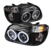 Headlight Projector Set Black Halo For Alfa Motorhome