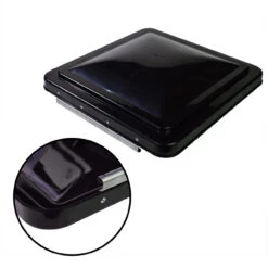 14" X 14" Vent Lid Cover Ventline Elixir- Black