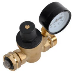 RV Camper Water Pressure Regulator Brass LEAD FREE Adjustable Pressure Gauge -Auto Parts Shop leisure coachworks rv camper water pressure regulator brass lead free adjustable pressure gauge 04502.1642098826
