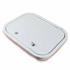 RV Compartment Access Storage Baggage Door With Thumb Lock For RVs Motorhomes Fifth Wheels Trailers Etc.(16'' X 12'')