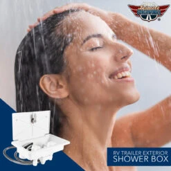 RV Exterior Shower Box Kit Cowboy Shower Outside Faucet With Lock -Auto Parts Shop leisure coachworks rv exterior shower box kit cowboy shower outside faucet with lock 14847.1642091157