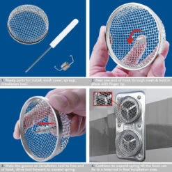 RV Motorhome Flying Insect Bug Screen Kit 2 14 RV Motorhome Flying Insect Bug Screen Kit 2 -Auto Parts Shop leisure coachworks rv motorhome flying insect bug screen kit 2 81894.1642093776