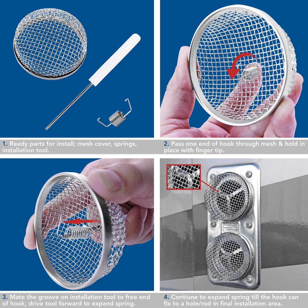 RV Motorhome Flying Insect Bug Screen Kit 2 7 RV Motorhome Flying Insect Bug Screen Kit 2 - Image 7