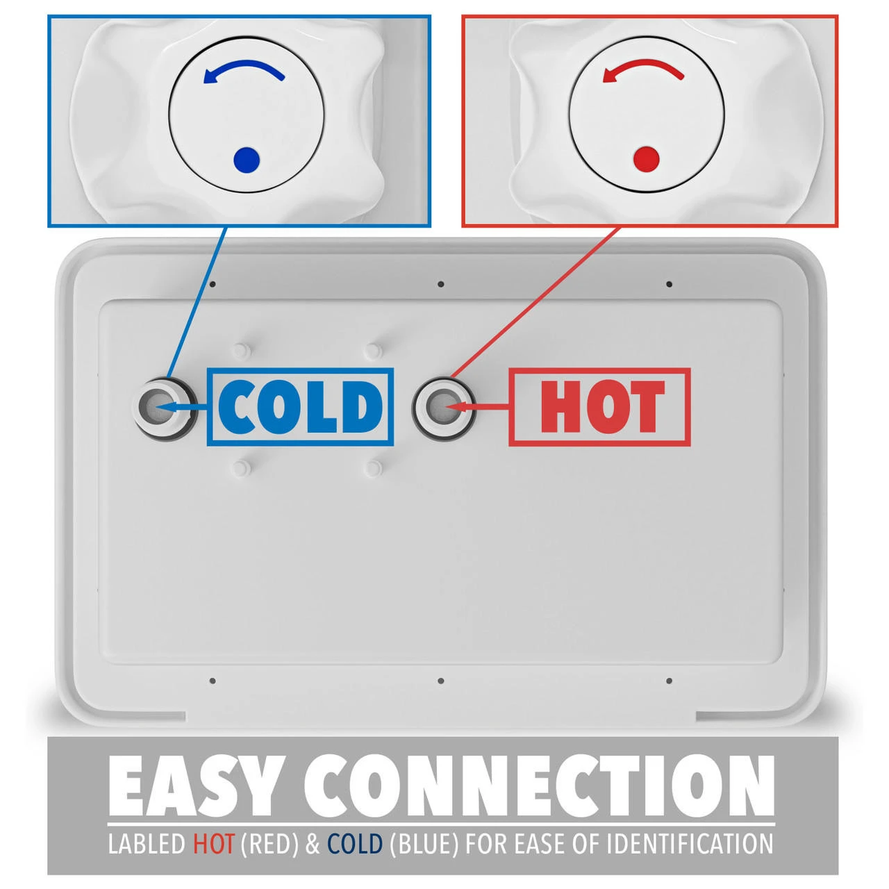 Leisure Coachworks RV Outdoor Shower Box Kit Exterior Faucet Cowboy Shower For Camper, Van, Travel Trailer, Motorhome & Boat 4 Leisure Coachworks RV Outdoor Shower Box Kit Exterior Faucet Cowboy Shower For Camper, Van, Travel Trailer, Motorhome & Boat - Image 4