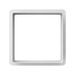 RV Roof Vent 6" Garnish - White -Auto Parts Shop leisure coachworks rv roof vent 6 garnish white 98395.1671067134