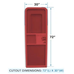 Leisure Coachworks RV Trailer Entry Door In White -Auto Parts Shop leisure coachworks rv trailer entry door in white 06288.1687588134
