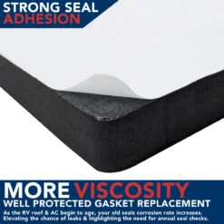 Universal RV Roof Air Conditioner Waterproof 14" X 14" Gasket Kit -Auto Parts Shop leisure coachworks universal rv roof air conditioner waterproof 14 x 14 gasket kit 70439.1642096803