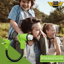 12" 90-Degree Dogbone RV Adapter 30 Amp Male And 50 Amp Female With Twist Lock And LED Power Indicator (30 Amp Male - 50 Amp Female Twist) 21 12" 90-Degree Dogbone RV Adapter 30 Amp Male And 50 Amp Female With Twist Lock And LED Power Indicator (30 Amp Male - 50 Amp Female Twist) -Auto Parts Shop leisure cords 12 90 degree dogbone rv adapter 30 amp male and 50 amp female with twist lock and led power indicator 30 amp male 50 amp female twist 27708.1674094140