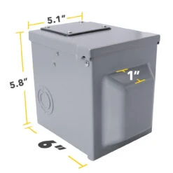 125V 30 Amp Power Outlet Box Weatherproof RV Trailer NEMA TT-30R -Auto Parts Shop leisure cords 125v 30 amp power outlet box weatherproof rv trailer nema tt 30r 59717.1642098124