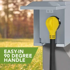 30 Amp Male To 50 Amp Female 12" Dogbone Adapter RV Camper Electrical Converter Cord Cable -Auto Parts Shop leisure cords 30 amp male to 50 amp female 12 dogbone adapter rv camper electrical converter cord cable 53312.1672364576