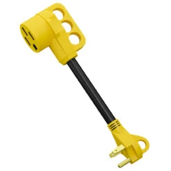 30 Amp Male To 50 Amp Female 12" Dogbone Adapter RV Camper Electrical Converter Cord Cable -Auto Parts Shop leisure cords 30 amp male to 50 amp female 12 dogbone adapter rv camper electrical converter cord cable 86823.1672364452