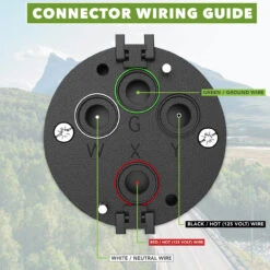 50 AMP RV Power Cord Locking Shore Connector Replacement End Marine Twist Lock -Auto Parts Shop leisure cords 50 amp rv power cord locking shore connector replacement end marine twist lock 15801.1653682753