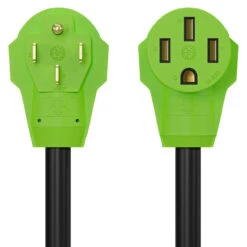 50 Amp RV Power Extension Cord With LED Power Indictor - 50 Amp Male To 50 Amp Female Standard Plug 15 Foot -Auto Parts Shop leisure cords 50 amp rv power extension cord with led power indictor 50 amp male to 50 amp female standard plug 15 foot 63743.1656536532