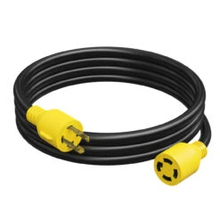 Gen RV 30 Amp Generator Cord, 4-Prong 10 Gauge Heavy Duty L14-30 Generator Power Cord Up To 7,500W -Auto Parts Shop leisure cords gen rv 30 amp generator cord 4 prong 10 gauge heavy duty l14 30 generator power cord up to 7500w 16295.1685771419