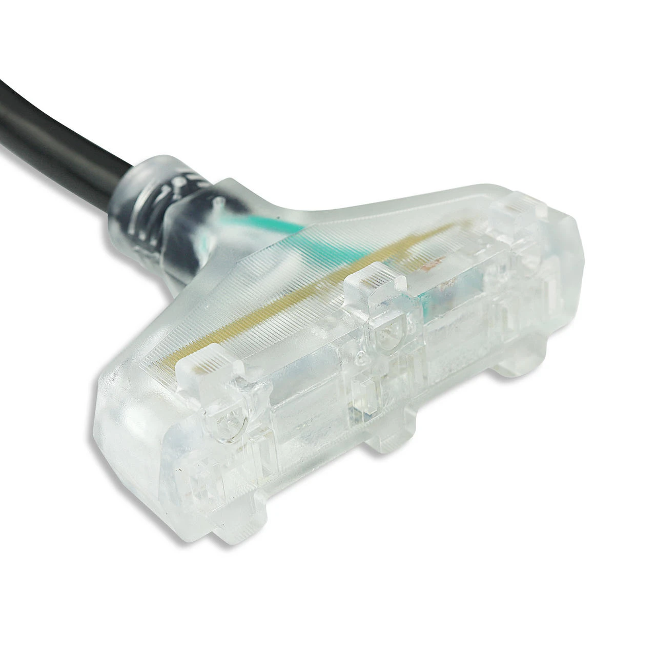 Gen RV 30 Amp To 15 Amp Tri-Outlet 3-Prong Generator Power Cord, 10 Gauge Heavy Duty L5-30 To 3X 5-15R Up To 3750W 3 Gen RV 30 Amp To 15 Amp Tri-Outlet 3-Prong Generator Power Cord, 10 Gauge Heavy Duty L5-30 To 3X 5-15R Up To 3750W - Image 3