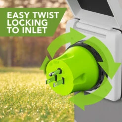 Locking Power Cord Adapter 15A Male To 30Amp Female Twist Power Cord Male To Female Camper Generator Cable Adapter Electrical Converter Plug -Auto Parts Shop leisure cords locking power cord adapter 15a male to 30amp female twist power cord male to female camper generator cable adapter electrical converter plug 86885.1690961635