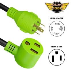 Nema L14-30P To 6-50R Generator Power Cord Welder Adapter 18 Inch -Auto Parts Shop leisure cords nema l14 30p to 6 50r generator power cord welder adapter 18 inch 97076.1644687766