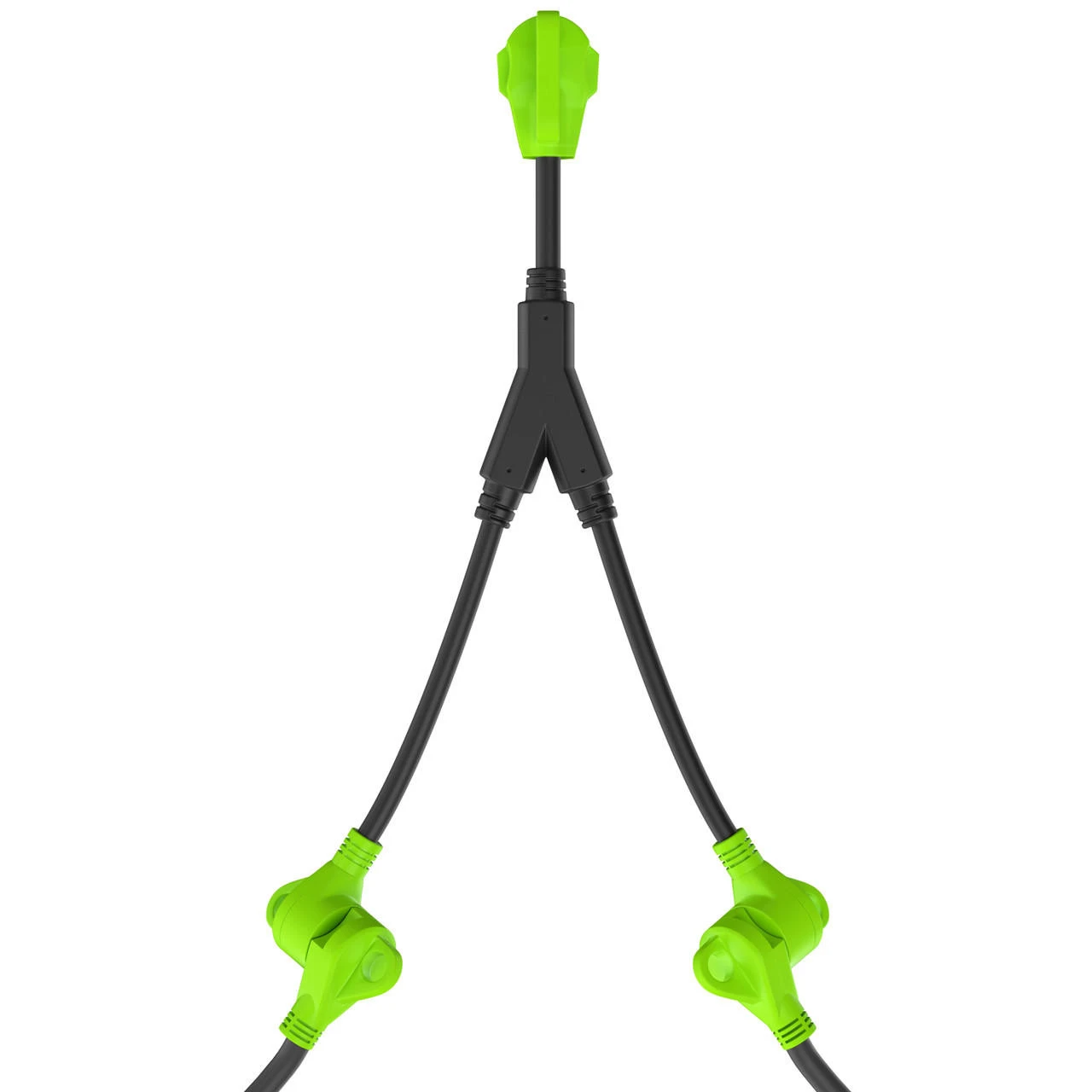 RV Y Adapter Cord 50 Amp Male Plug To Two 30 Amp Female 24" With Handle 9 RV Y Adapter Cord 50 Amp Male Plug To Two 30 Amp Female 24" With Handle - Image 9