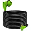 Twist Lock RV 30 Amp Power Cord With LED Power Indictor - 30 Amp Male To 30 Amp 90 Degree Female Locking Plug 50 Foot