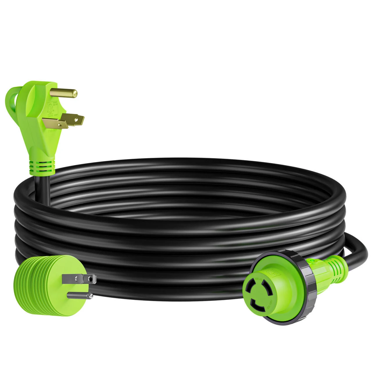 Twist Lock RV 30 Amp Power Cord With LED Power Indictor - 30 Amp Male To 30 Amp Female Locking Plug 15 Foot 1 Twist Lock RV 30 Amp Power Cord With LED Power Indictor - 30 Amp Male To 30 Amp Female Locking Plug 15 Foot