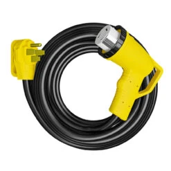 Twist Lock RV 50 Amp Power Cord With LED Power Indictor - 50 Amp Male To 50 Amp 90 Degree Female Locking Plug 36 Foot -Auto Parts Shop leisure cords twist lock rv 50 amp power cord with led power indictor 50 amp male to 50 amp 90 degree female locking plug 36 foot 24644.1683349312
