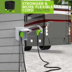 Twist Lock RV 50 Amp Power Cord With LED Power Indictor - 50 Amp Male To 50 Amp 90 Degree Female Locking Plug 50 Foot 17 Twist Lock RV 50 Amp Power Cord With LED Power Indictor - 50 Amp Male To 50 Amp 90 Degree Female Locking Plug 50 Foot -Auto Parts Shop leisure cords twist lock rv 50 amp power cord with led power indictor 50 amp male to 50 amp 90 degree female locking plug 50 foot 45462.1683695285