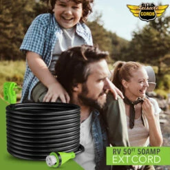 Twist Lock RV 50 Amp Power Cord With LED Power Indictor - 50 Amp Male To 50 Amp Female Locking Plug 50 Foot -Auto Parts Shop leisure cords twist lock rv 50 amp power cord with led power indictor 50 amp male to 50 amp female locking plug 50 foot 57647.1657228301