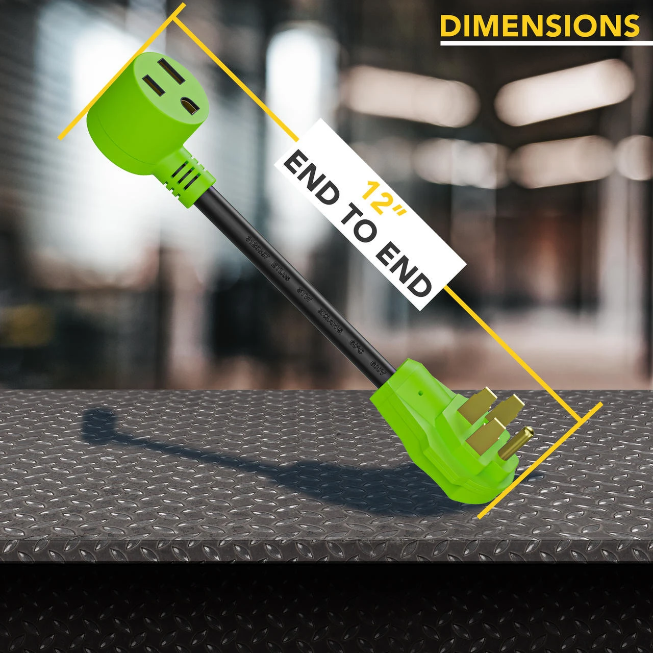 Welder Adapter Dryer 50 Amp To Welder 50 Amp Adapter 14-50P 6-50R 4 Welder Adapter Dryer 50 Amp To Welder 50 Amp Adapter 14-50P 6-50R - Image 4