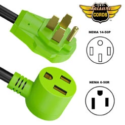 Welder Adapter Dryer 50 Amp To Welder 50 Amp Adapter 14-50P 6-50R 8 Welder Adapter Dryer 50 Amp To Welder 50 Amp Adapter 14-50P 6-50R -Auto Parts Shop leisure cords welder adapter dryer 50 amp to welder 50 amp adapter 14 50p 6 50r 86576.1644687758