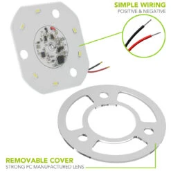 Leisure LED 12V RV LED Ceiling Dome Multi Color Touch Dimmable Slim Surface Mount Puck Light Fixture Interior Lighting For Car/RV/Trailer/Camper/Boat 12V 3000K-4500K 353 Lumen -Auto Parts Shop leisure led 12v rv led ceiling dome multi color touch dimmable slim surface mount puck light fixture interior lighting for carrvtrailercamperboat 12v 3000k 4500k 353 lumen 94855.1663801792