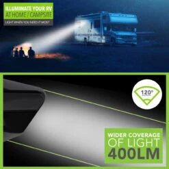 LED RV Exterior 13" Awning Porch Light No Switch 12 Volt -Auto Parts Shop leisure led led rv exterior 13 awning porch light no switch 12 volt 53659.1642098002