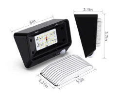 LED RV Exterior Porch Utility Light - 11-18v 300 Lumen Lighting Fixture With Motion Sensor 15 LED RV Exterior Porch Utility Light - 11-18v 300 Lumen Lighting Fixture With Motion Sensor -Auto Parts Shop leisure led led rv exterior porch utility light 11 18v 300 lumen lighting fixture with motion sensor 82635.1642091165