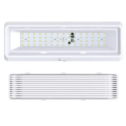 LED RV Exterior Porch Utility Light XL 12v 650 Lumen Lighting Fixture White Base -Auto Parts Shop leisure led led rv exterior porch utility light xl 12v 650 lumen lighting fixture white base 87128.1642095971