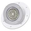 LED RV Exterior Round Surface Mount Porch Utility 12v 1100 Lumen Warrior Flood Lighting Fixture