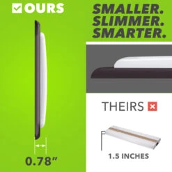 LED RV LED Ceiling Interior Light Fixture 1450 Lumen With Touch Dimmer Switch 12V 20 X 6" Natural White 4000-4500K With Bronze Trim 15 LED RV LED Ceiling Interior Light Fixture 1450 Lumen With Touch Dimmer Switch 12V 20 X 6" Natural White 4000-4500K With Bronze Trim -Auto Parts Shop leisure led led rv led ceiling interior light fixture 1450 lumen with touch dimmer switch 12v 20 x 6 natural white 4000 4500k with bronze trim 67034.1642093898