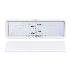 LED RV LED Ceiling Interior Light Fixture 1450 Lumen With Touch Dimmer Switch 12V 20 X 6" Natural White 4000-4500K With White Trim -Auto Parts Shop leisure led led rv led ceiling interior light fixture 1450 lumen with touch dimmer switch 12v 20 x 6 natural white 4000 4500k with white trim 29056.1642094852