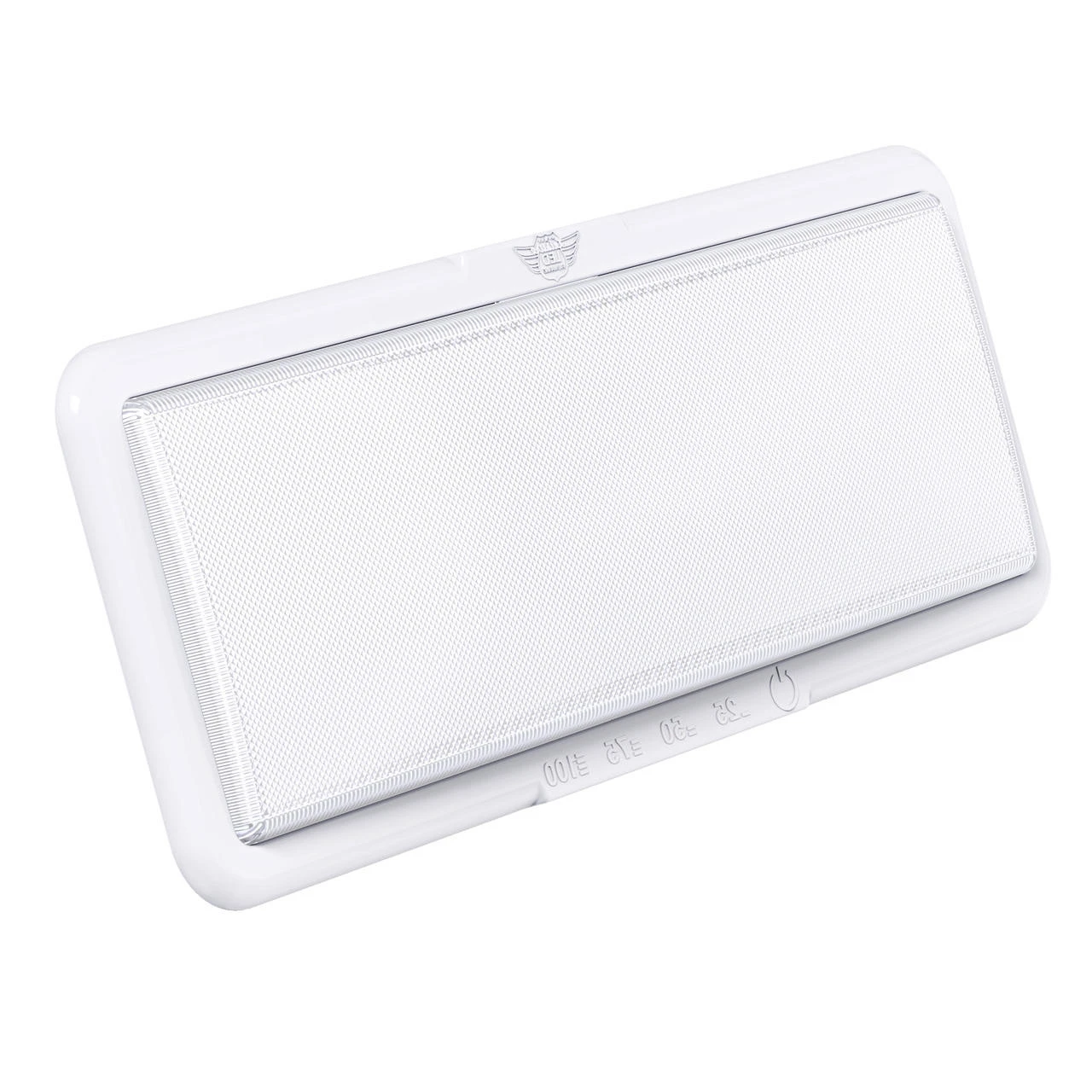 RV LED Ceiling Interior Light Fixture 950 Lumen With Touch Dimmer Switch 12V 14 X 5.5" Natural White 4000-4500K With White Trim 1 RV LED Ceiling Interior Light Fixture 950 Lumen With Touch Dimmer Switch 12V 14 X 5.5" Natural White 4000-4500K With White Trim
