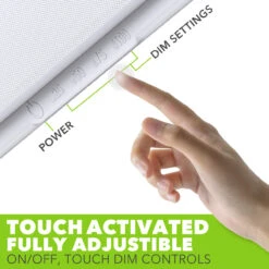 RV LED Ceiling Interior Light Fixture 950 Lumen With Touch Dimmer Switch 12V 14 X 5.5" Natural White 4000-4500K With White Trim 11 RV LED Ceiling Interior Light Fixture 950 Lumen With Touch Dimmer Switch 12V 14 X 5.5" Natural White 4000-4500K With White Trim -Auto Parts Shop leisure led led rv led ceiling interior light fixture 950 lumen with touch dimmer switch 12v 14 x 5.5 natural white 4000 4500k with white trim 35063.1642091142