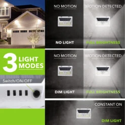 LED Wall Solar Light Outdoor 46 Security Lighting Nightlight With Motion Sensor Detector 17 LED Wall Solar Light Outdoor 46 Security Lighting Nightlight With Motion Sensor Detector -Auto Parts Shop leisure led led wall solar light outdoor 46 security lighting nightlight with motion sensor detector 64153.1642099073