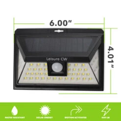LED Wall Solar Light Outdoor 46 Security Lighting Nightlight With Motion Sensor Detector 14 LED Wall Solar Light Outdoor 46 Security Lighting Nightlight With Motion Sensor Detector -Auto Parts Shop leisure led led wall solar light outdoor 46 security lighting nightlight with motion sensor detector 83601.1642093199