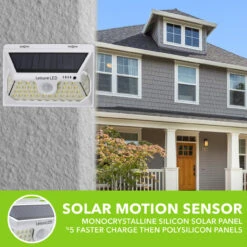 LED Wall Solar Light Outdoor 46 Security Lighting Nightlight With Motion Sensor Detector 21 LED Wall Solar Light Outdoor 46 Security Lighting Nightlight With Motion Sensor Detector -Auto Parts Shop leisure led led wall solar light outdoor 46 security lighting nightlight with motion sensor detector 83998.1642097147