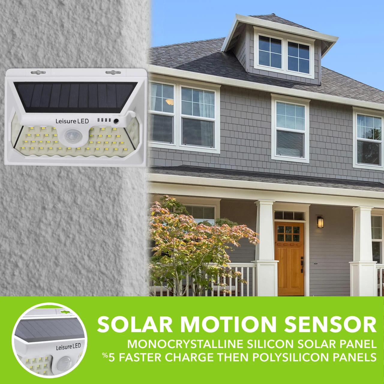 LED Wall Solar Light Outdoor 46 Security Lighting Nightlight With Motion Sensor Detector 10 LED Wall Solar Light Outdoor 46 Security Lighting Nightlight With Motion Sensor Detector - Image 10