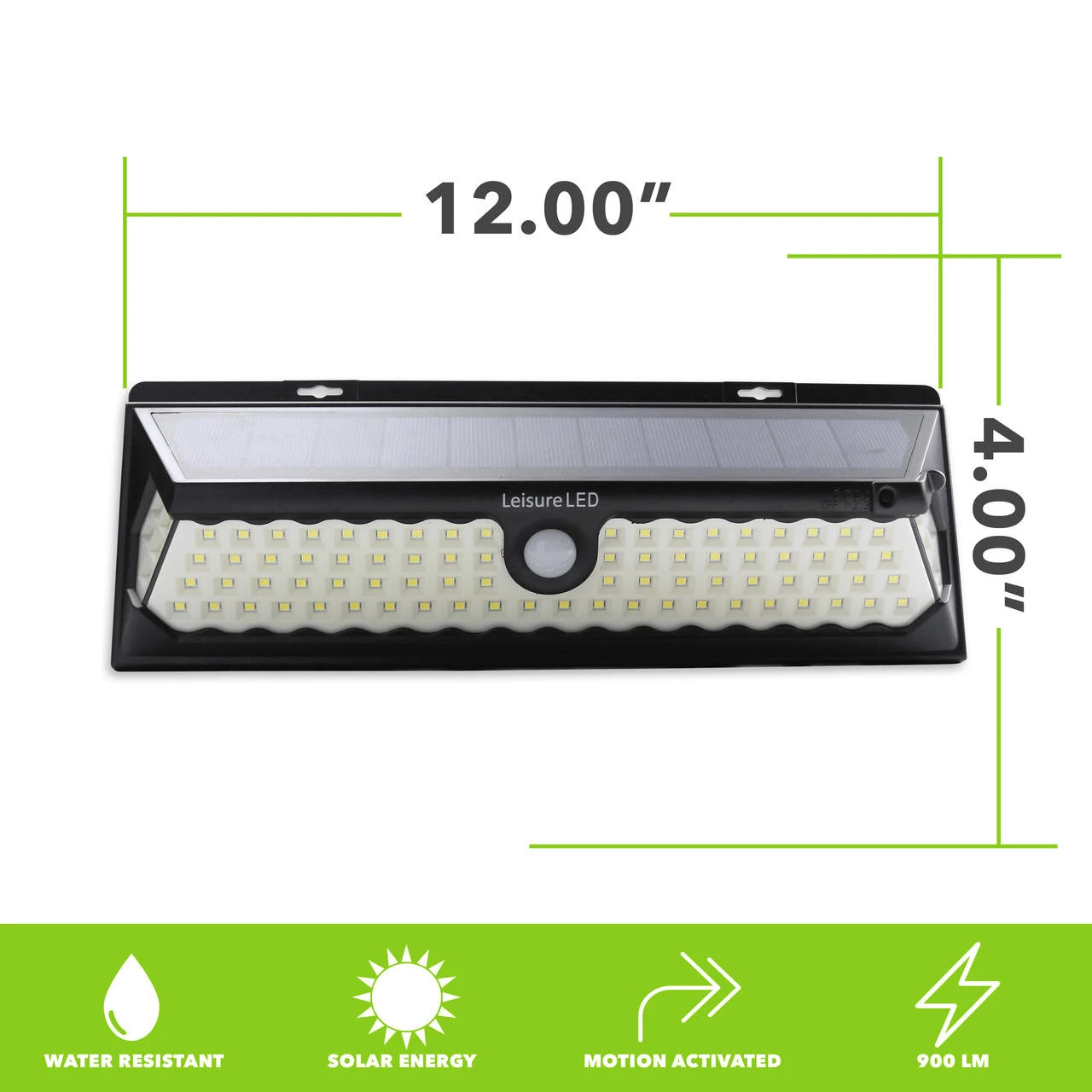 LED Wall Solar Light Outdoor 86 Security Lighting Nightlight With Motion Sensor Detector 2 LED Wall Solar Light Outdoor 86 Security Lighting Nightlight With Motion Sensor Detector - Image 2