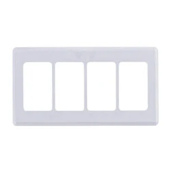 Leisure LED Modern Quadruple SPST On-Off Switch With Bezel, 12-Volt, For RV, Trailer, Camper, With Label Sticker -Auto Parts Shop leisure led modern quadruple spst on off switch with bezel 12 volt for rv trailer camper with label sticker 21995.1686117481