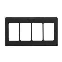 Leisure LED Modern Quadruple SPST On-Off Switch With Bezel, 12-Volt, For RV, Trailer, Camper, With Label Sticker -Auto Parts Shop leisure led modern quadruple spst on off switch with bezel 12 volt for rv trailer camper with label sticker 54049.1686117488