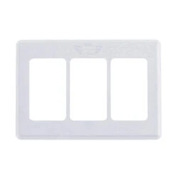 Leisure LED Modern Triple SPST On-Off Switch With Bezel, 12-Volt, For RV, Trailer, Camper, With Label Sticker -Auto Parts Shop leisure led modern triple spst on off switch with bezel 12 volt for rv trailer camper with label sticker 03253.1687456026